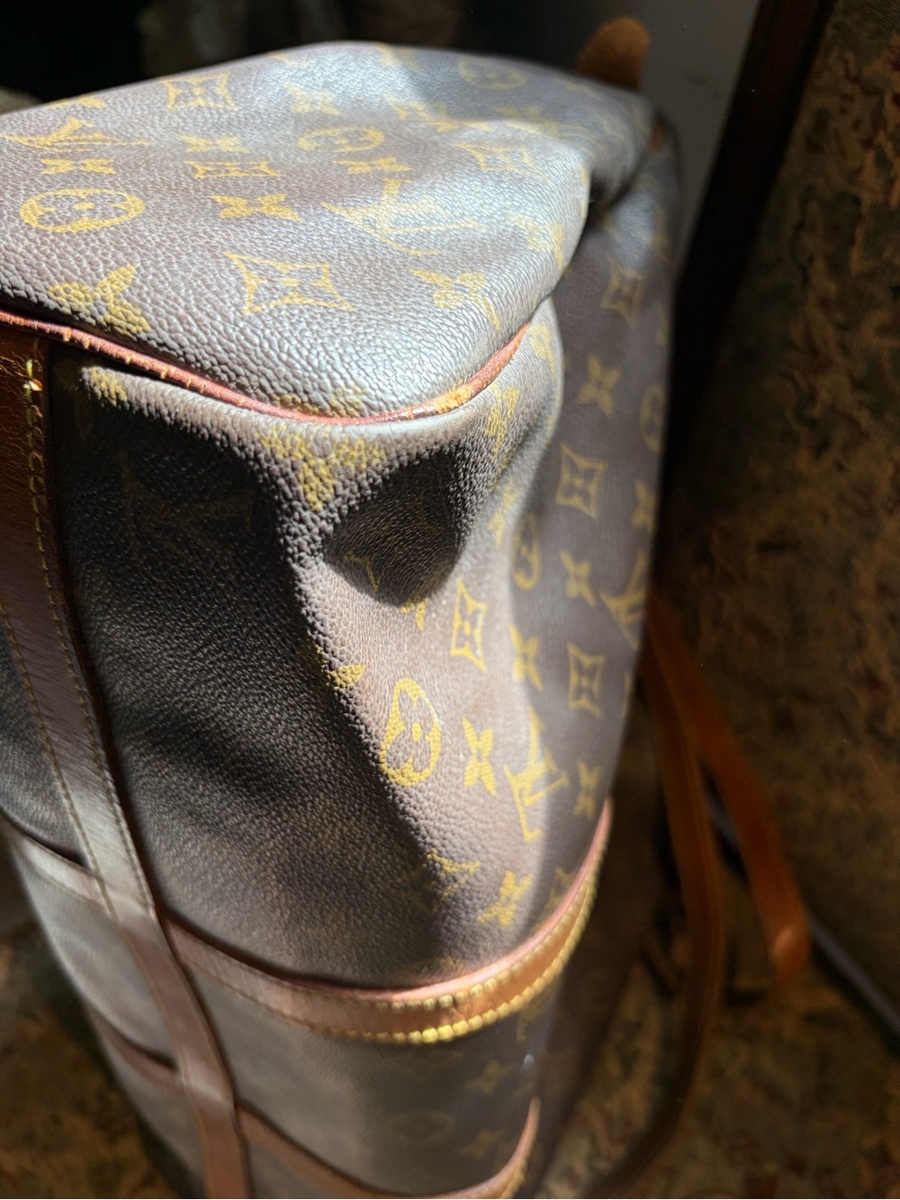 Authentic Louis Vuitton Monogram Sac Souple Shoulder Bag As-Is Needs Repair. - Picture 10 of 16